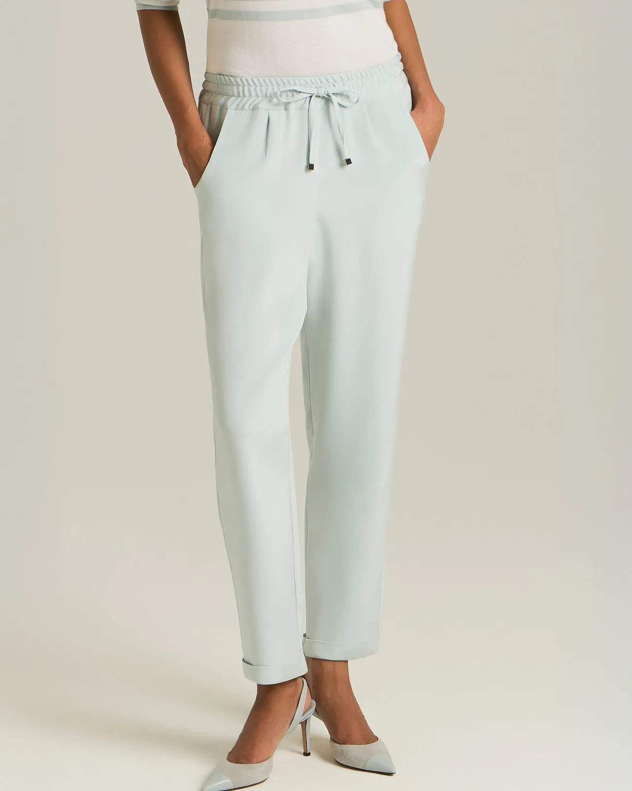 Pantalone Comfort In Seta