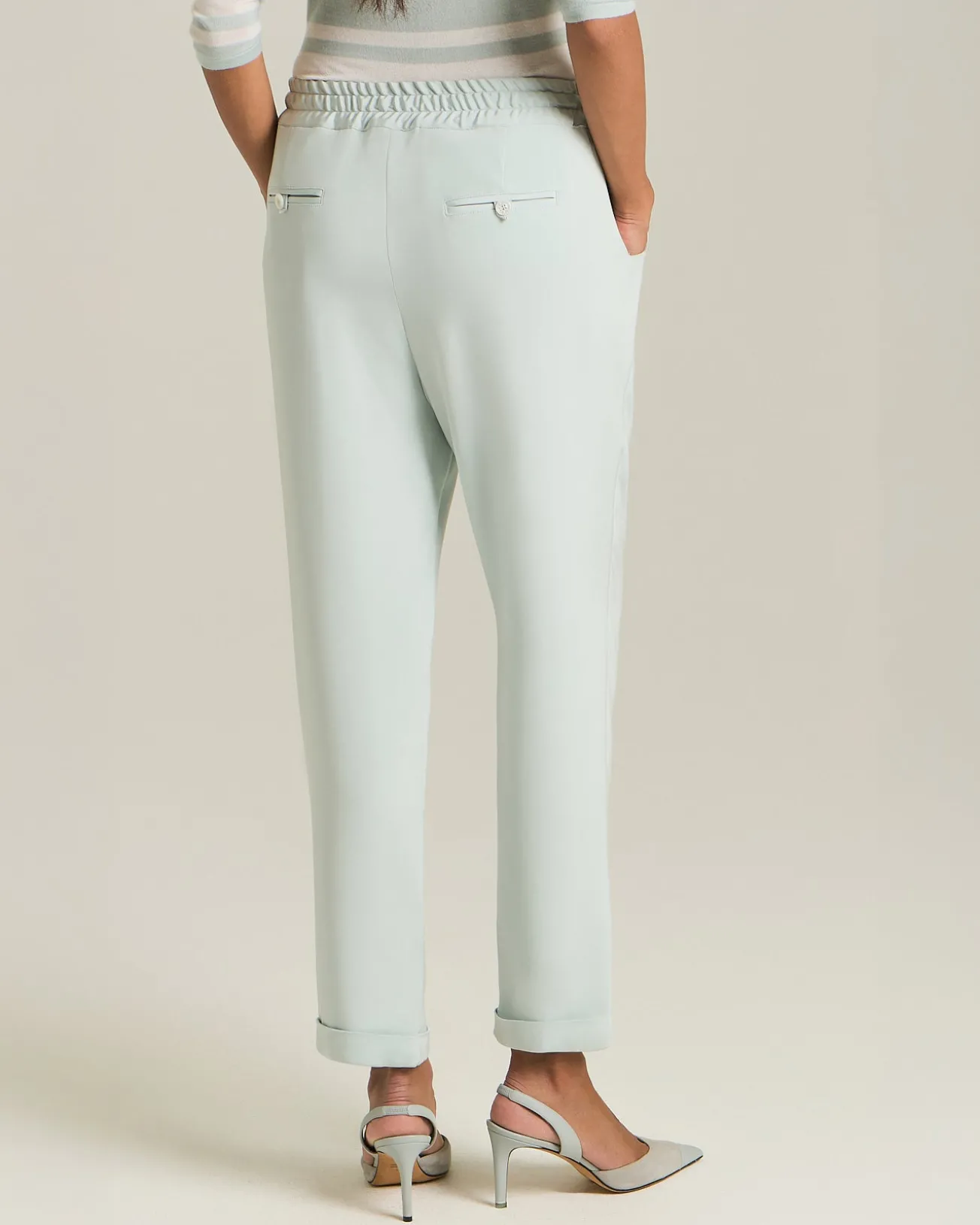 Pantalone Comfort In Seta