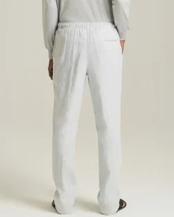 PANTALONE PULL-ON COMFORT IN COTONE E LINO