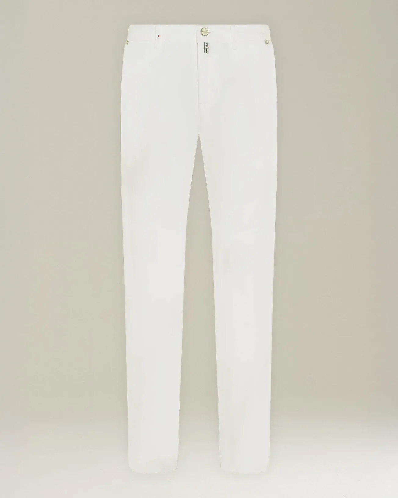 Pantalone Relax in cotone con tasche a filo laterali