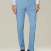 Pantalone uomo classico celeste chiaro