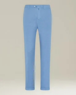 Pantalone uomo classico celeste chiaro