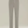 Pantalone uomo classico grigio sabbia