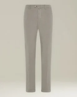 Pantalone uomo classico grigio sabbia