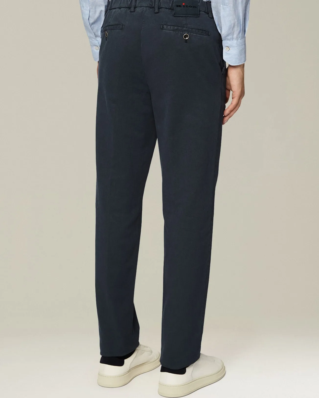 Pantalone uomo classico grigio antracite