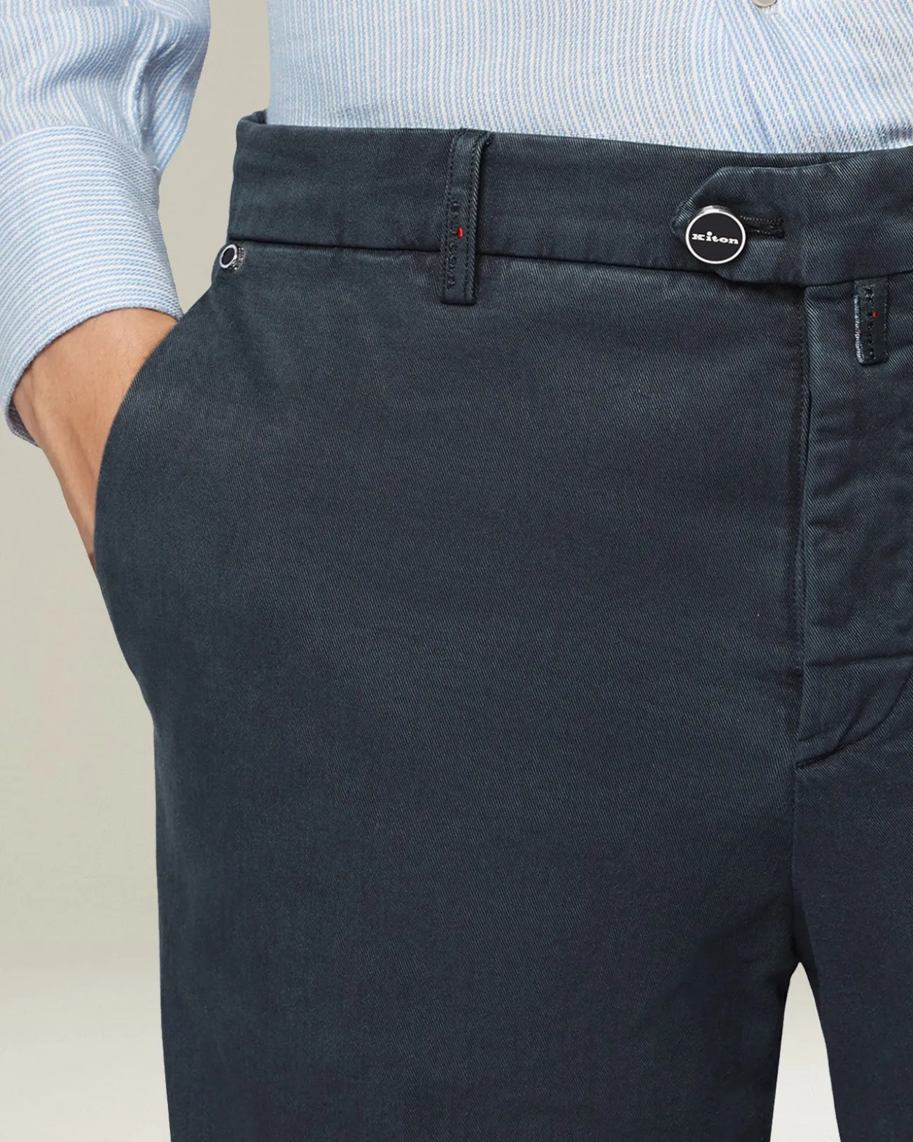 Pantalone uomo classico grigio antracite
