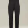Pantalone uomo con elastico blend lana e Cashmere