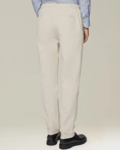 Pantalone uomo con elastico in cotone blend