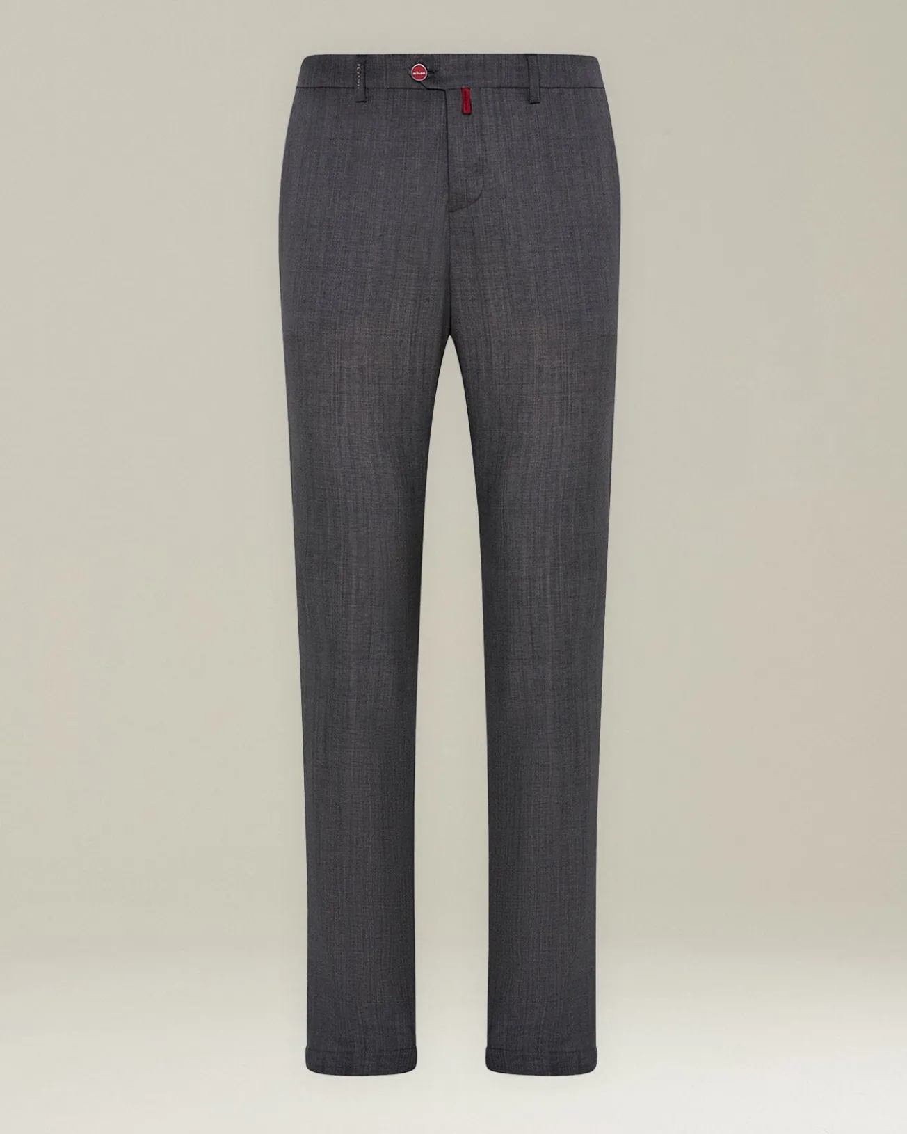 Pantalone uomo startoriale 100% Lana vergine grigio scuro