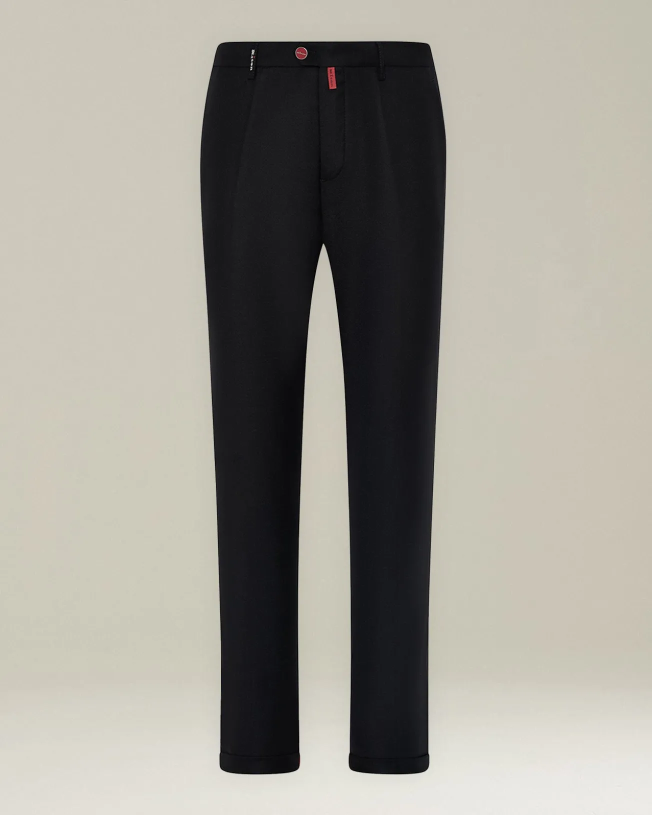 Pantalone uomo startoriale nero in Lana