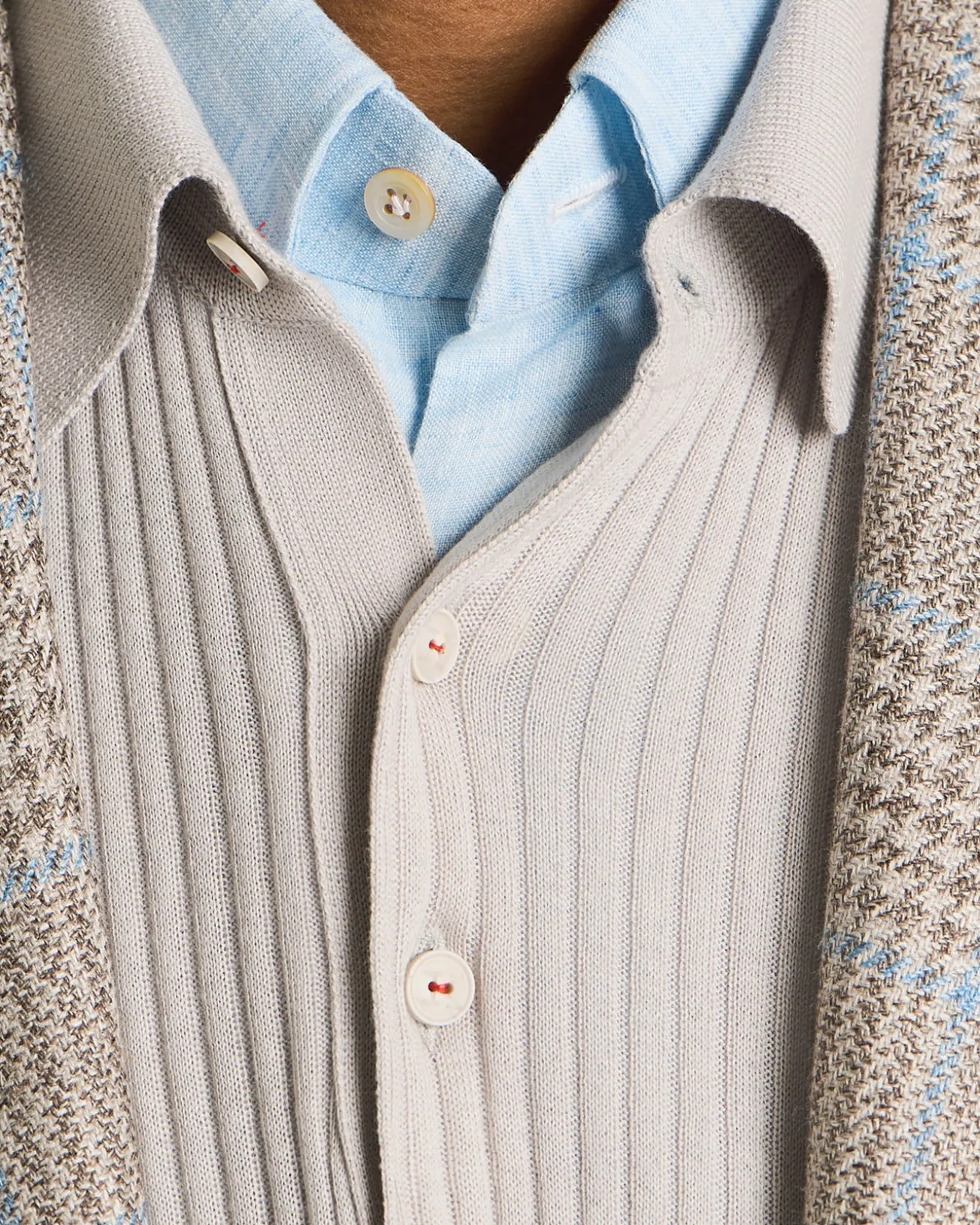 POLO IN COTONE CON MOTIVO COSTE INGLESI