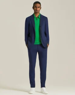 POLO KNT DELUXE IN LANA E SETA CON ZIP