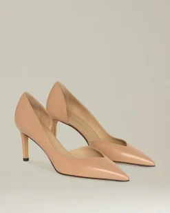 Scarpe Décolleté In Pelle