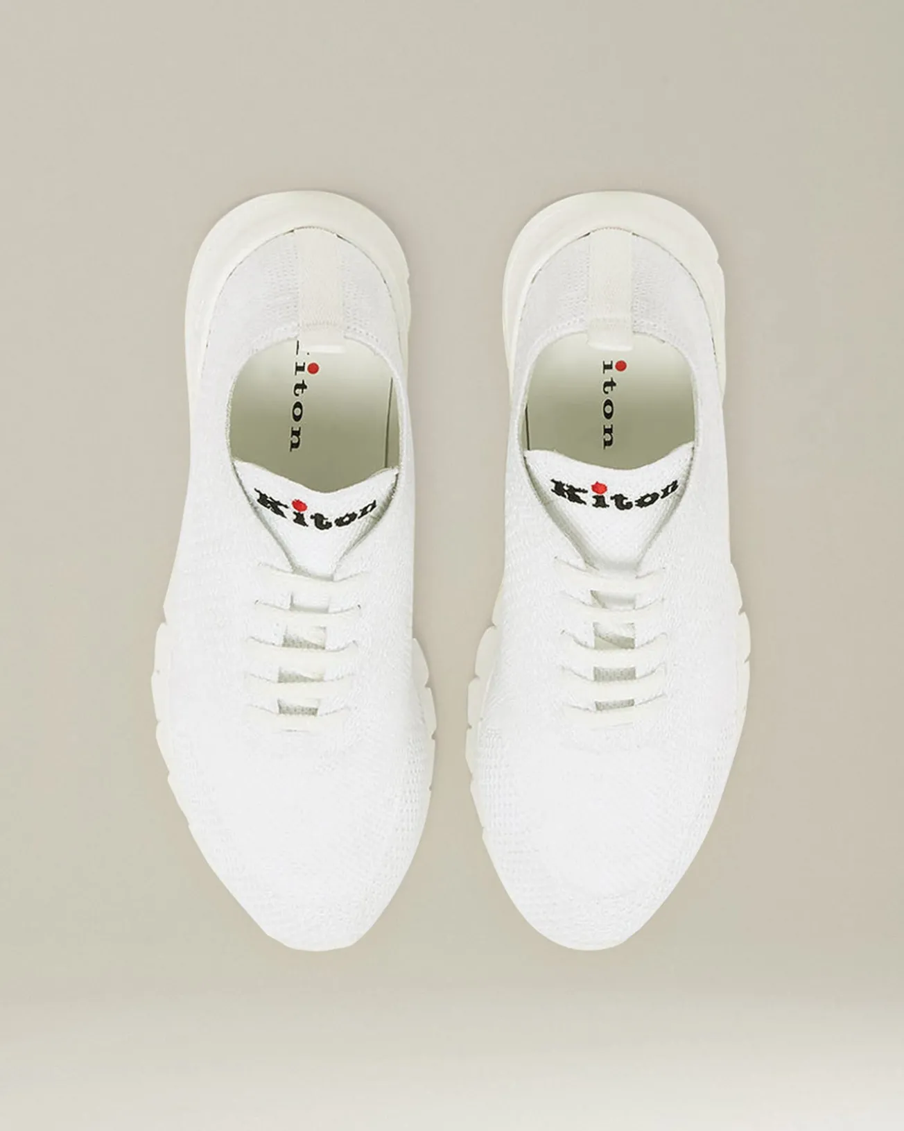 Sneakers donna cotton mesh bianche