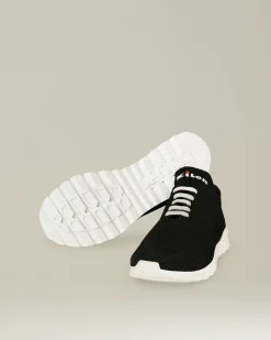 Sneakers donna cotton mesh nere