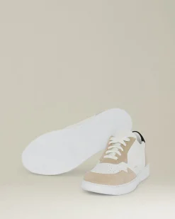 Sneakers Pelle e Camoscio Bicolor