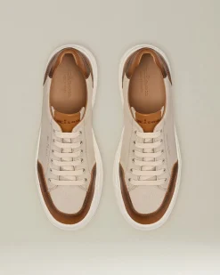 SNEAKERS URBAN CON INSERTI IN PELLE