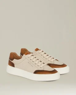 SNEAKERS URBAN CON INSERTI IN PELLE